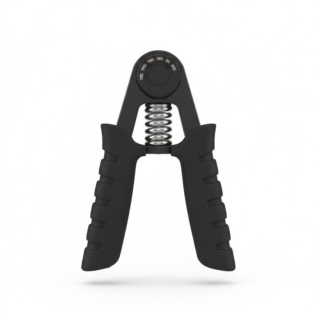Adjustable Hand Grip Trainer in black on white background